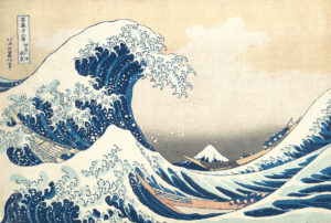 La grande vague Hokusai